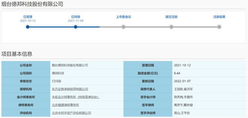 德邦科技科創(chuàng)板IPO首輪問詢解析 技術實力、對賭協(xié)議與經(jīng)營風險成關注焦點
